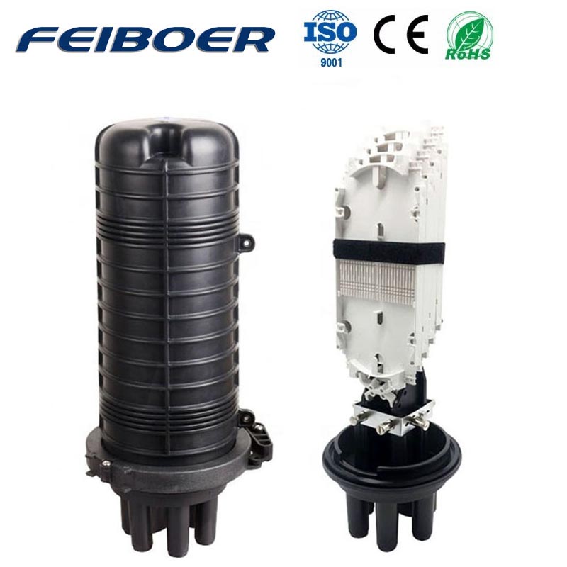 24 core Fiber Optic Splice Closure fiber optic junction box dome fiber optic joint closure