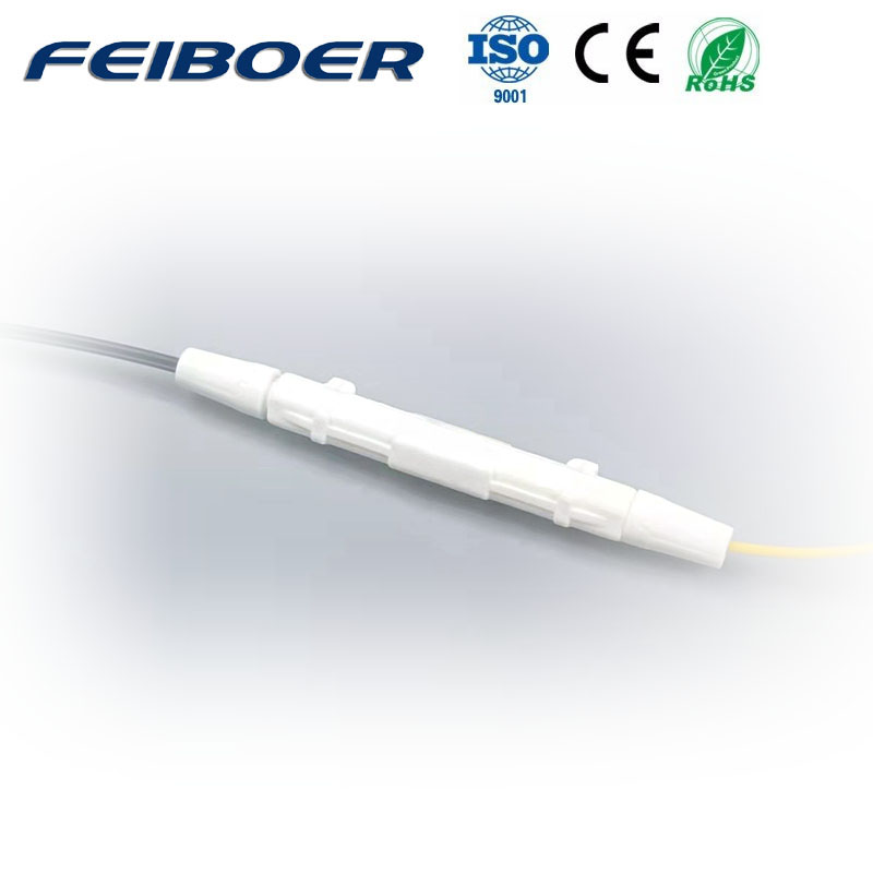 Covered wire fiber optic cable protection box
