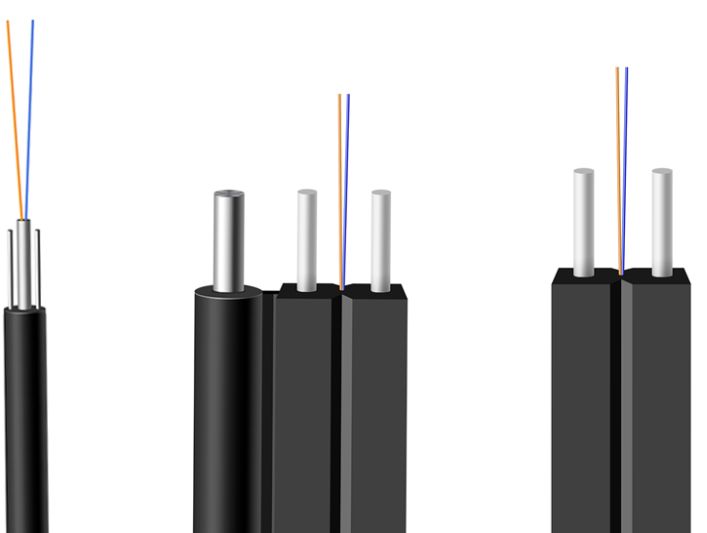 Indoor / Outdoor FTTH Drop Cable