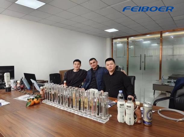 The Armenian client group visited the FEIBOER factory