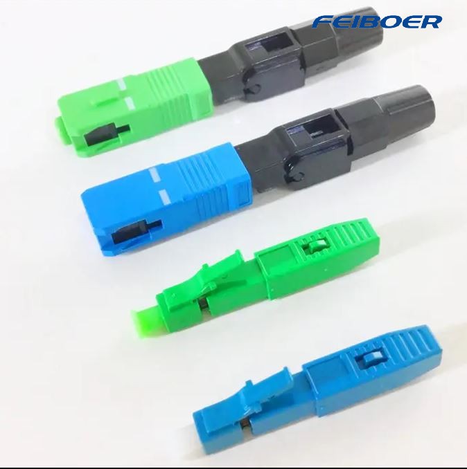 FTTH Fast Connector or Field Assembly Fiber Optic Connector or field-install able connectors